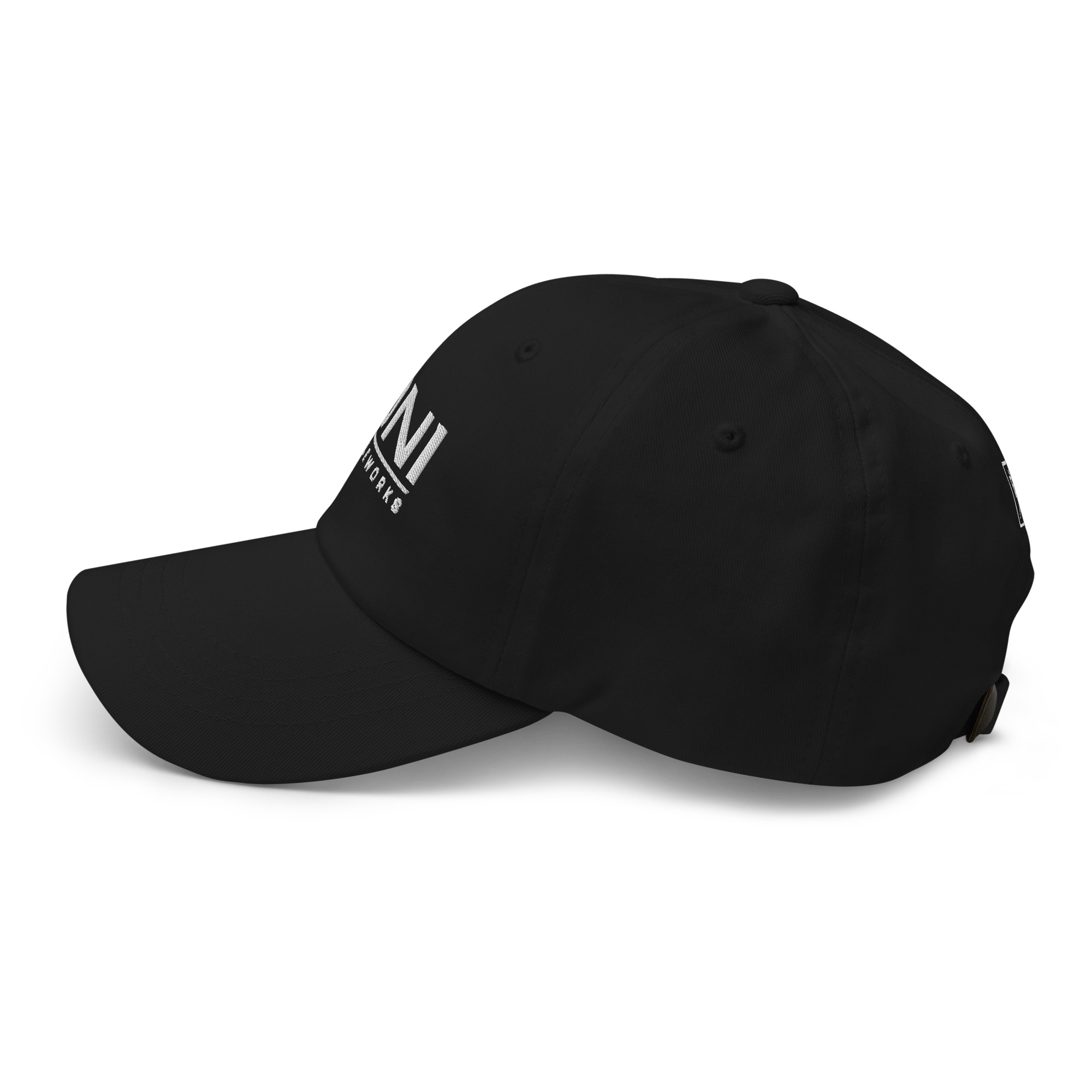 classic dad hat black left side 6a9c51d5e5847